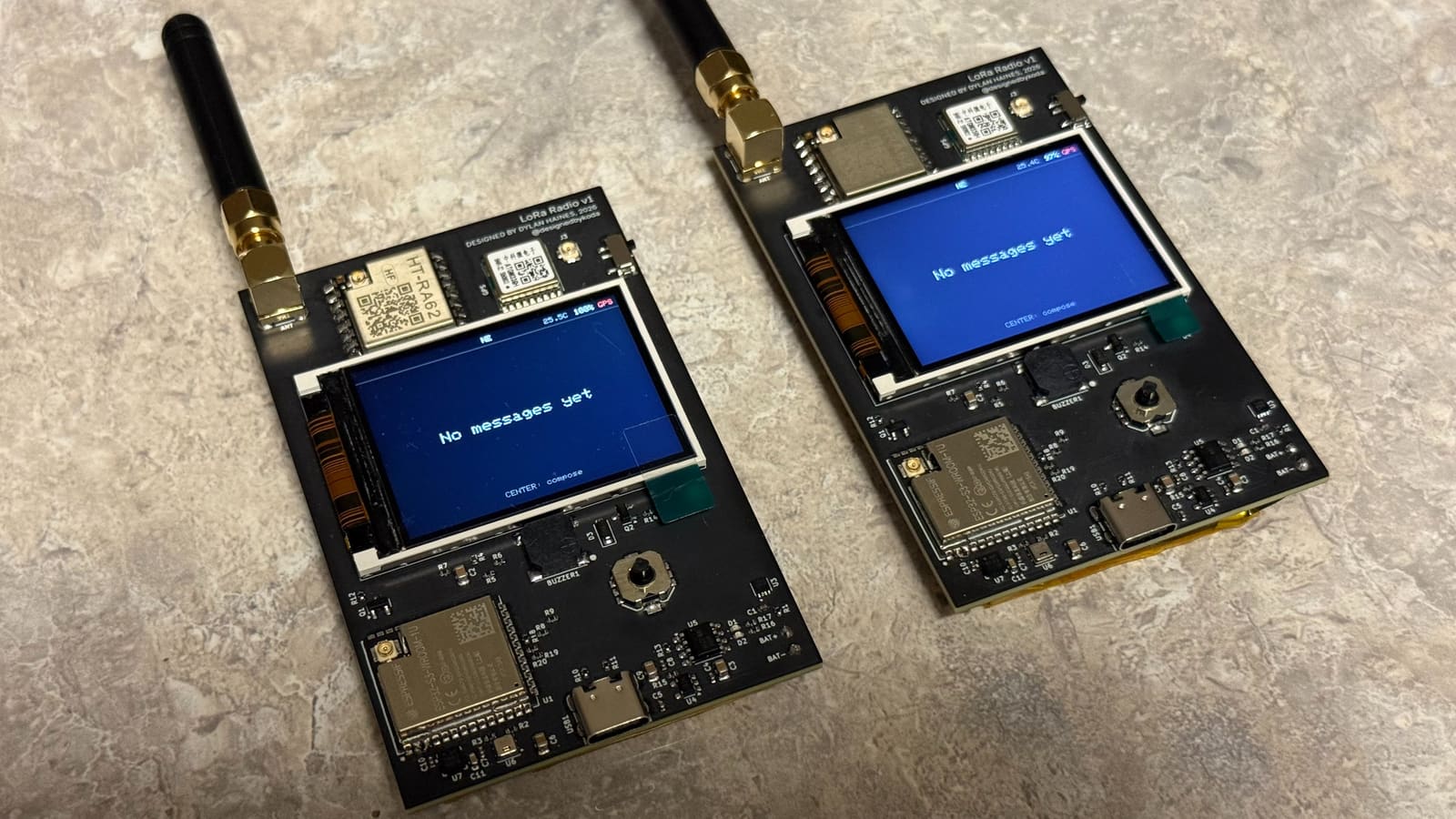 LoRa Portable Messenger
