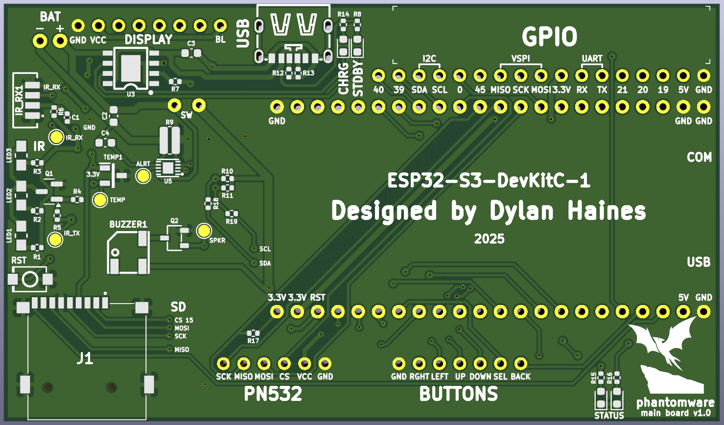 Front of PCB